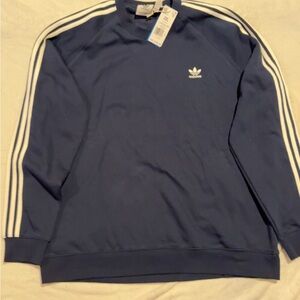 Adidas Men's Blue Sweater new